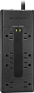 Insignia 8 outlet 600 joules surge protector strip @ just $24.99