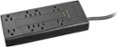Alt View Zoom 12. Insignia™ - 8-Outlet Surge Protector Strip - Black.