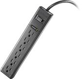 Insignia™ - 6-Outlet Surge Protector Strip