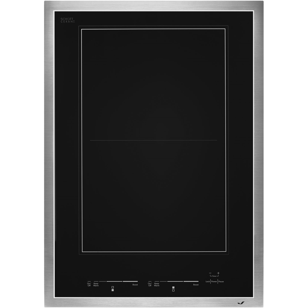 JennAir – 15″ Electric Induction Cooktop – Black/silver