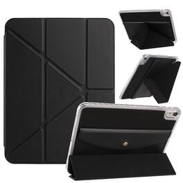 Dteck - for Apple iPad (A16) 11" 2025 & iPad 10th Gen 2022 Y-Fold Tablet Case,Shockproof Cover with Wallet Pockets & Pen Holder - Black