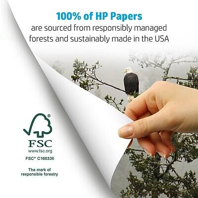 100% of HP Papers are sourced from responsibly managed forests and sustainably made in the USA.

FSC www.fsc.org FSC* C168336

The mark of responsible forestry