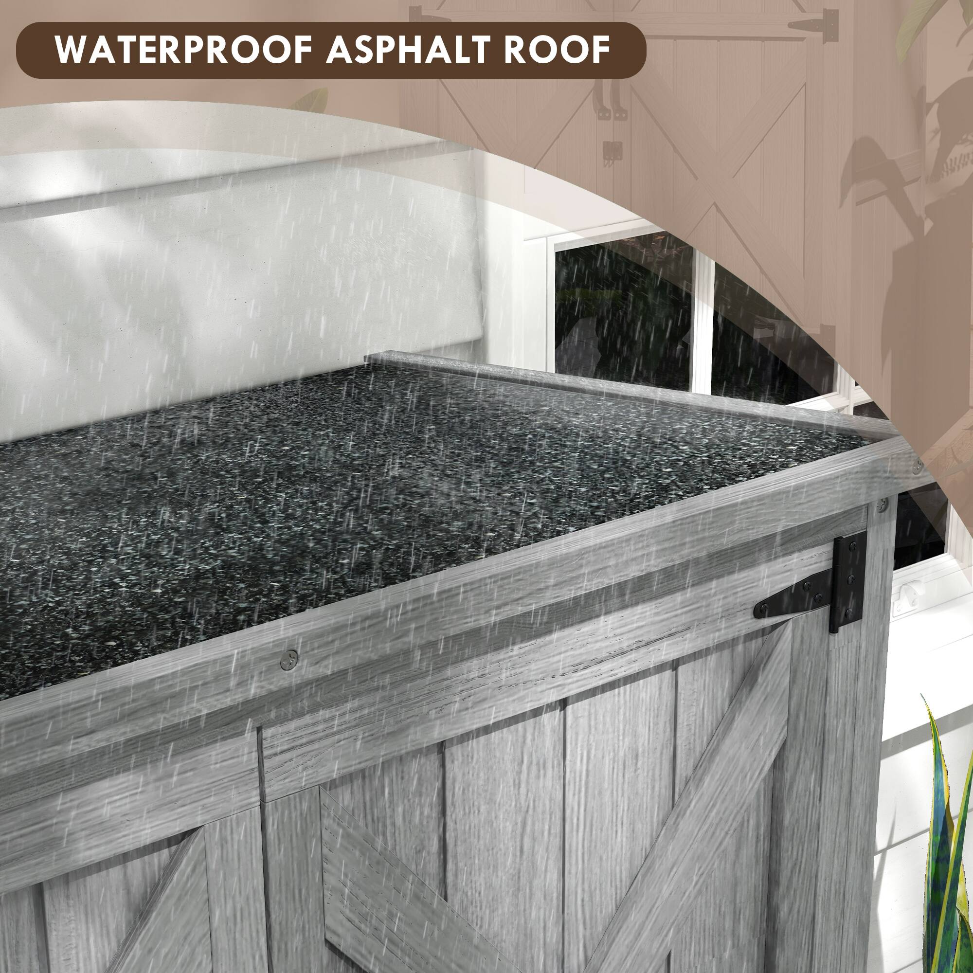 WATERPROOF ASPHALT ROOF