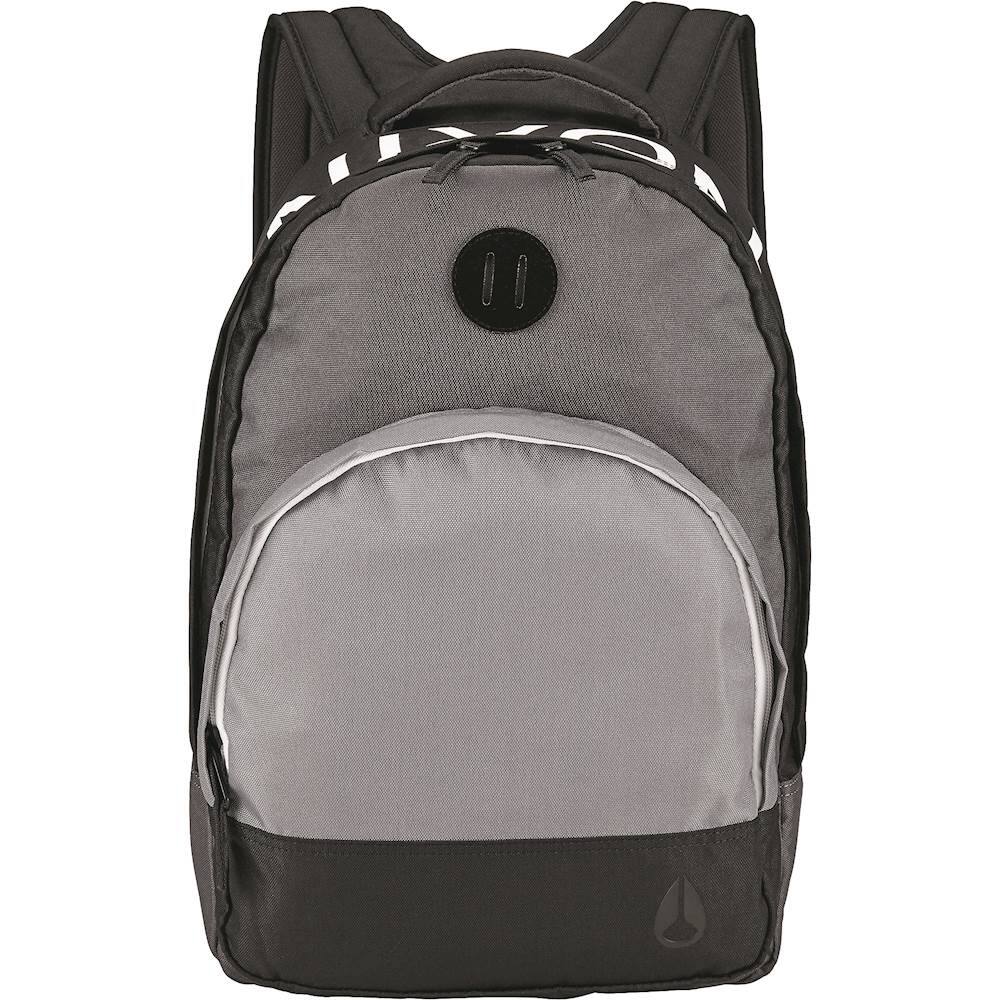 Best Buy NIXON Grandview Laptop Backpack Black/Dark Gray C2189204800