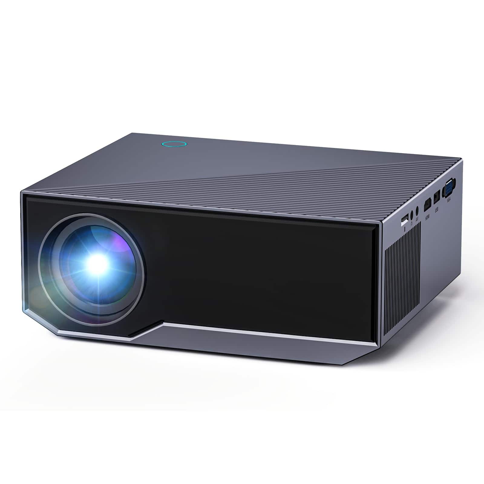The Best Inks - Native 1080p 18000 Lumen 4k Supported Projector With Wifi And Bedroom Outdoor Indoor Compatible Smartphone Hdmi Usb Av - Default