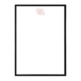 The Fan-Brand - Austin Dillon 19" x 27" Framed Dry Erase Board - Multicolor