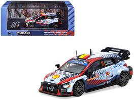 Tarmac Works - Hyundai i20 N Rally1 Hybrid #11 Thierry Neuville - Martijn Wydaeghe Winner Rallye Monte-Carlo (2024) Hobby64 Series 1/64 - Multicolor