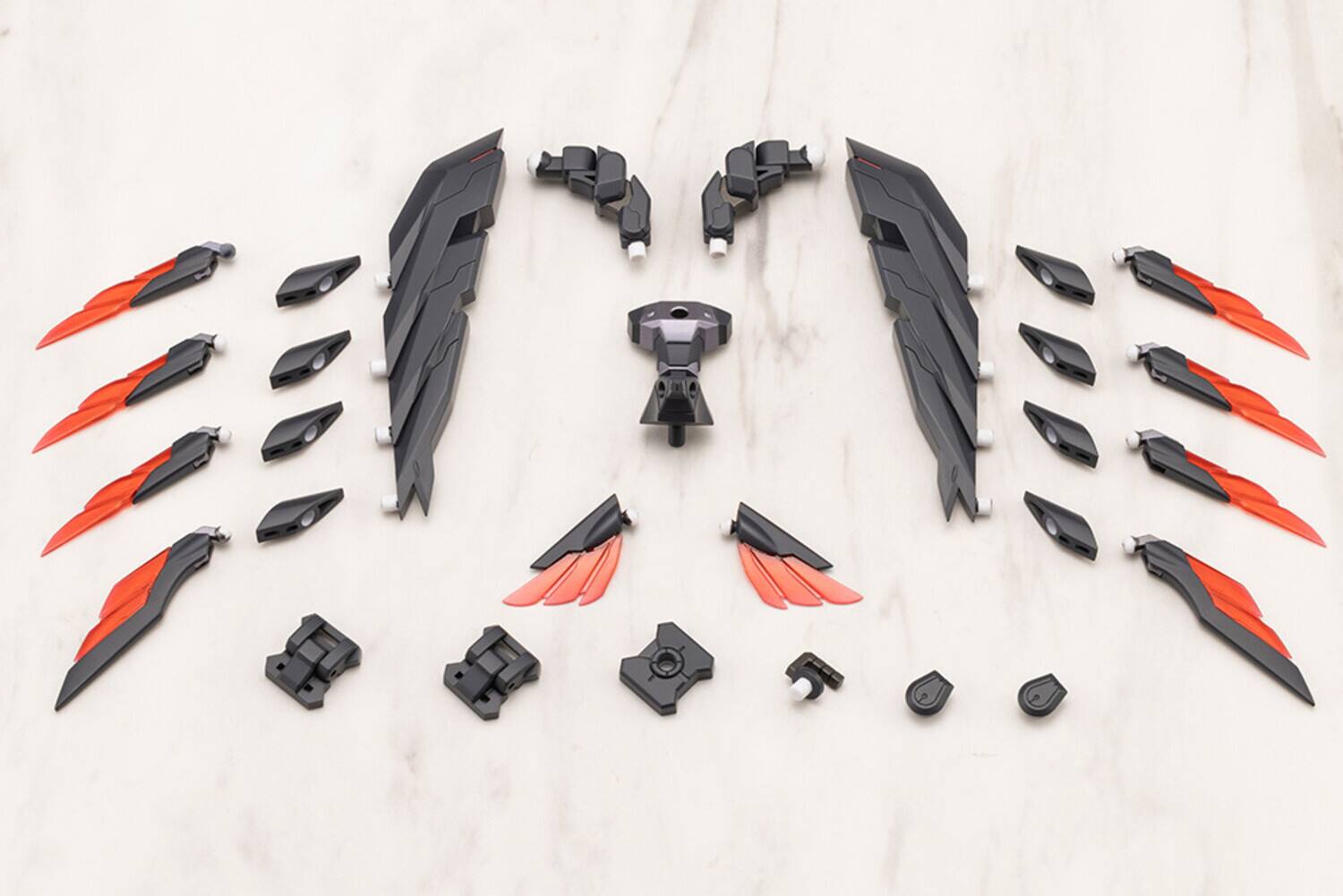 Alt View 1. PopMarket - Kotobukiya - MSG - Heavy Weapon Unit60 Wing Edge Black Verison Model Kit   - COLLECTIBLES - Multicolor.