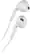Front. Insignia™ - Wired Earbud Headphones - Off-white.