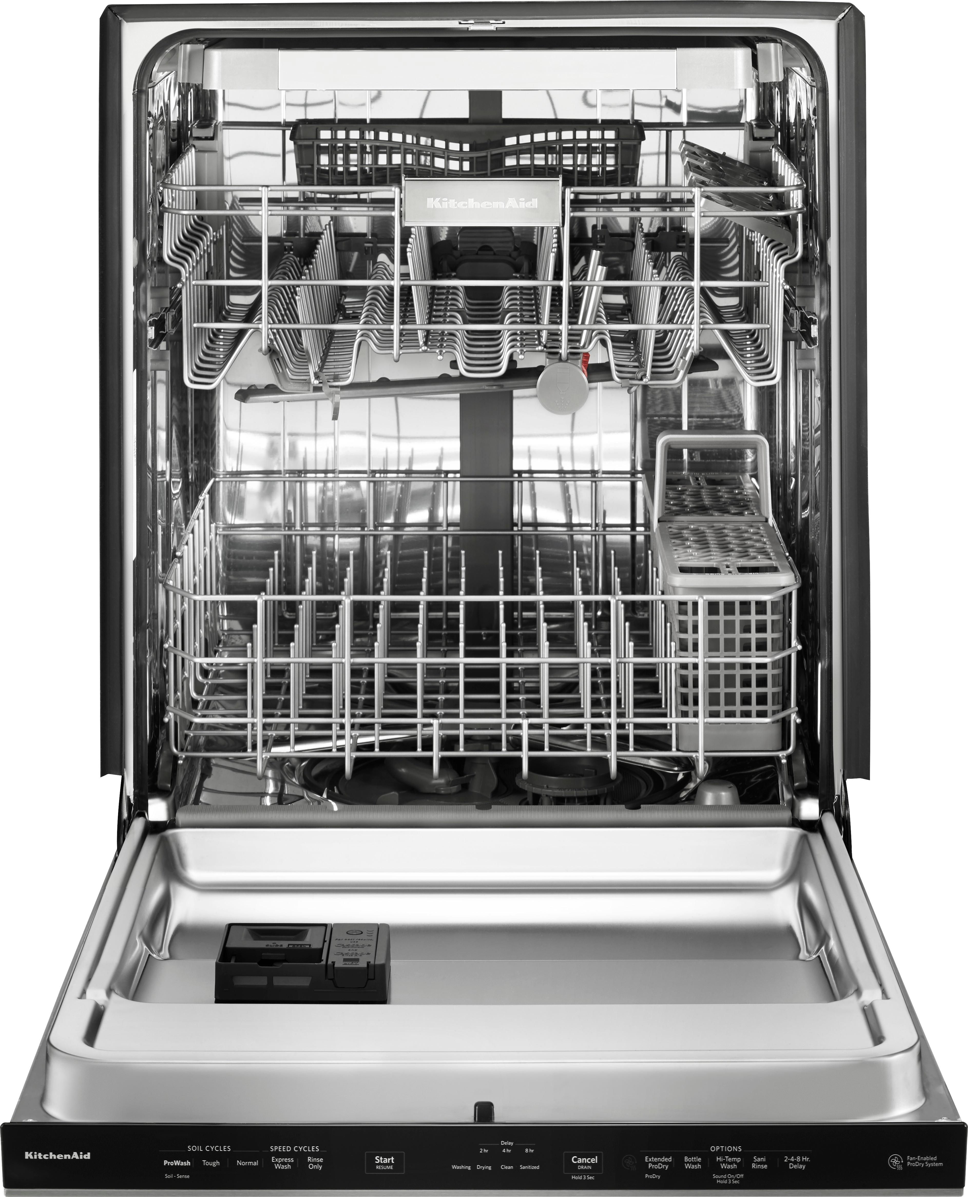 Dishwasher Black stainless steel 