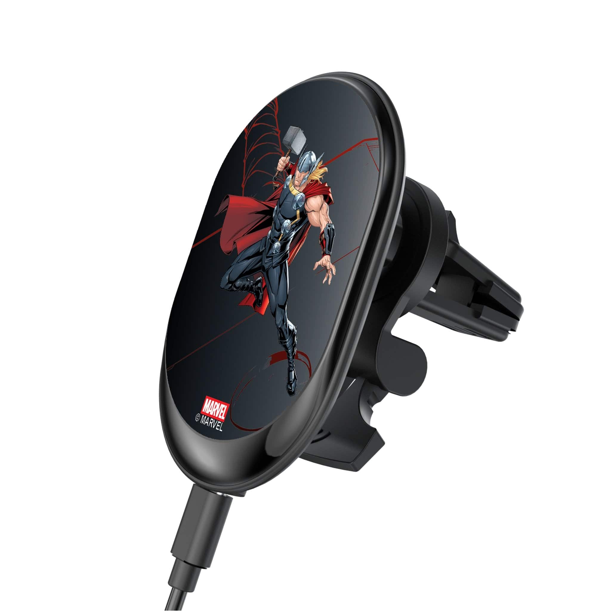Keyscaper - Marvel MechLine Wireless Mag Car Charger - Thor