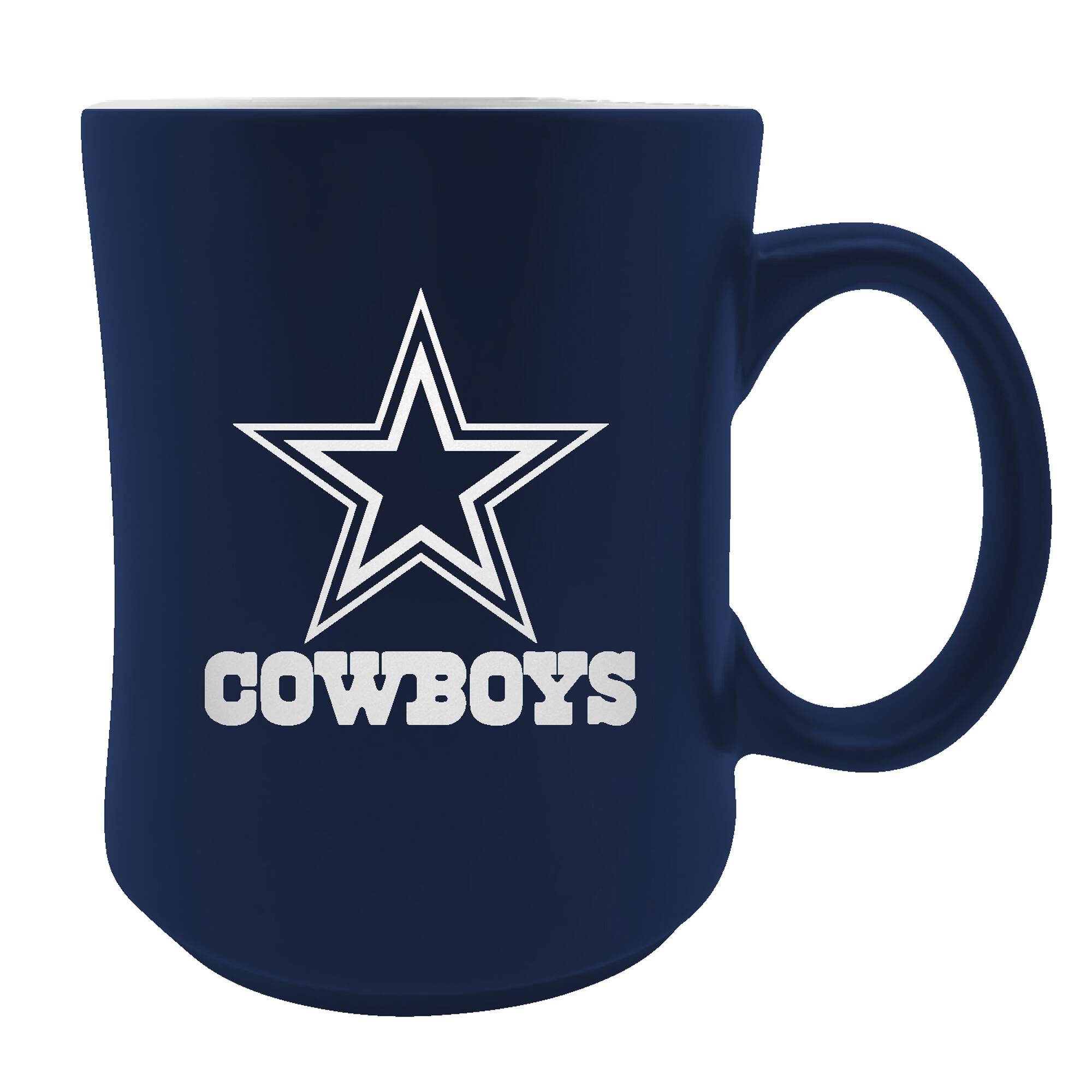 Front. Great American Products - Dallas Cowboys 19oz. Starter Mug - Multicolor.