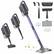 Front. Teendow - Teendow 6-in-1 Steam Mop for Floor Cleaning, Multi-Function Steam Vacuum Cleaner for Hardwood Floors and Carpet, White - Purple.