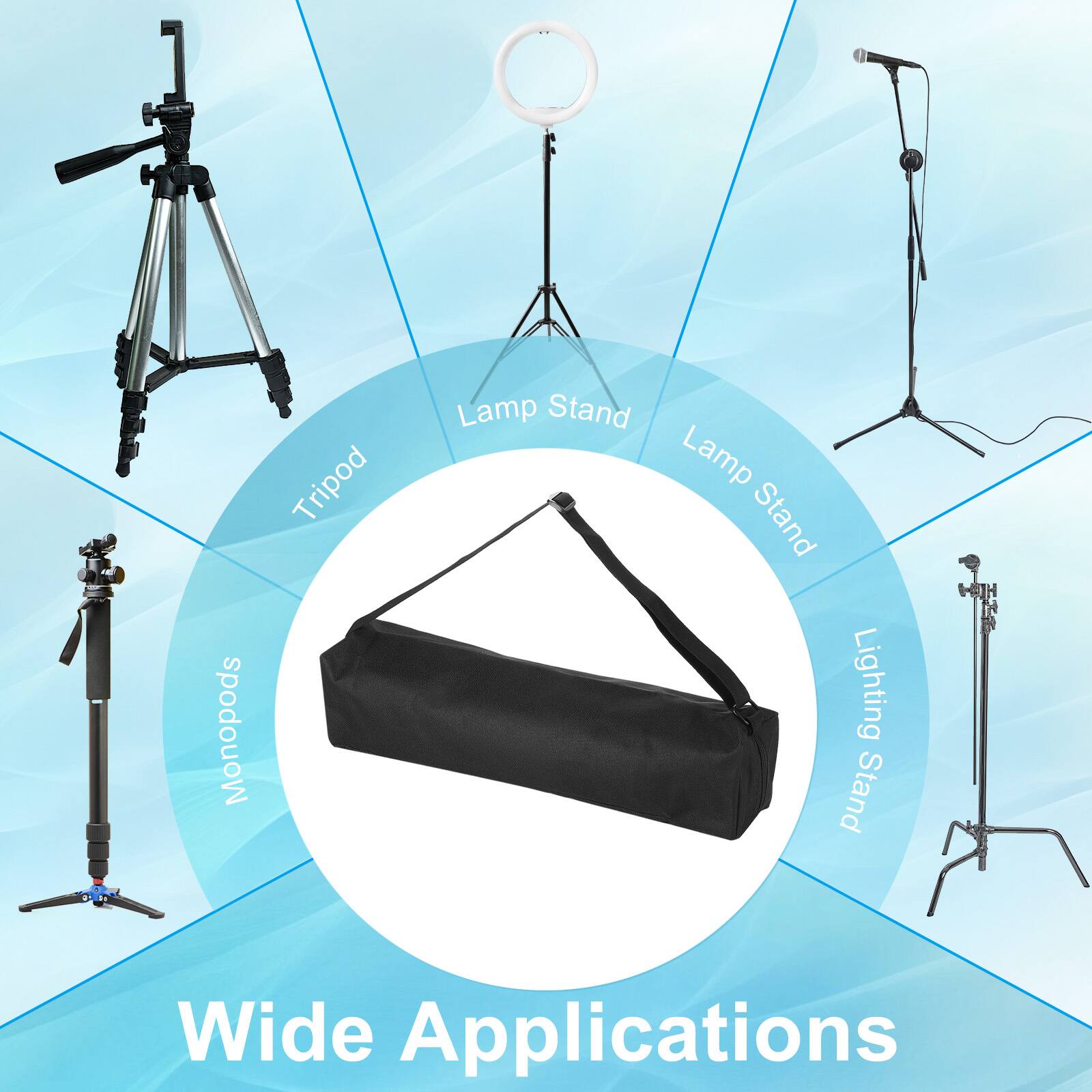 Tripod, Monopods, Lamp Stand, Lighting Stand, Wide Applications