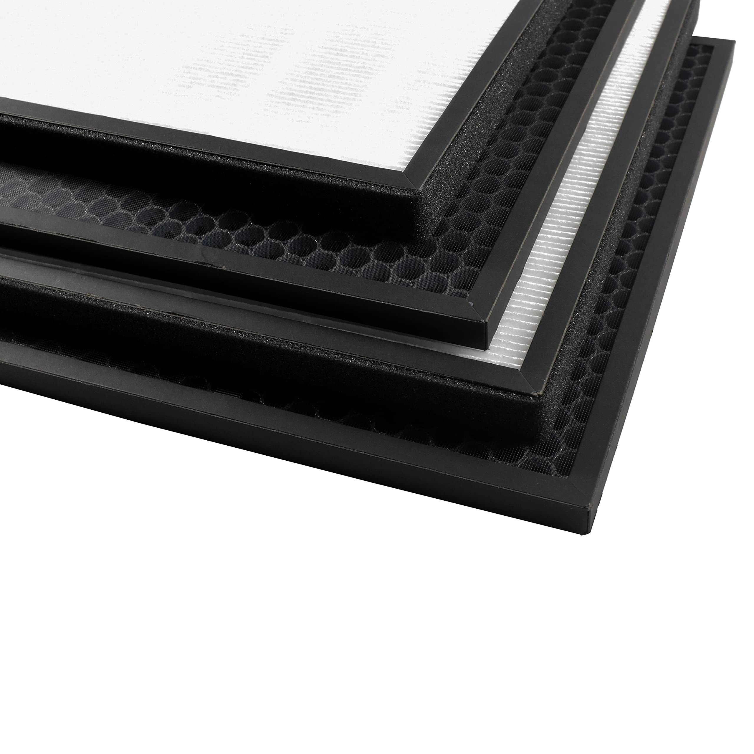 Alt View 4. HQRP - Replacement HEPA and Carbon Filter Kit for Levoit LV-PUR131 / LV-PUR131S - 2 Pack.