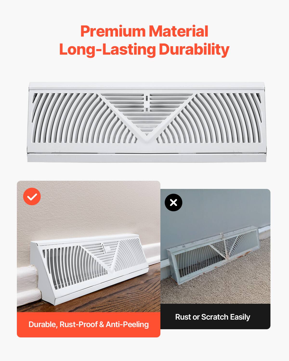 Premium Material Long-Lasting Durability

Durable, Rust-Proof & Anti-Peeling

Rust or Scratch Easily