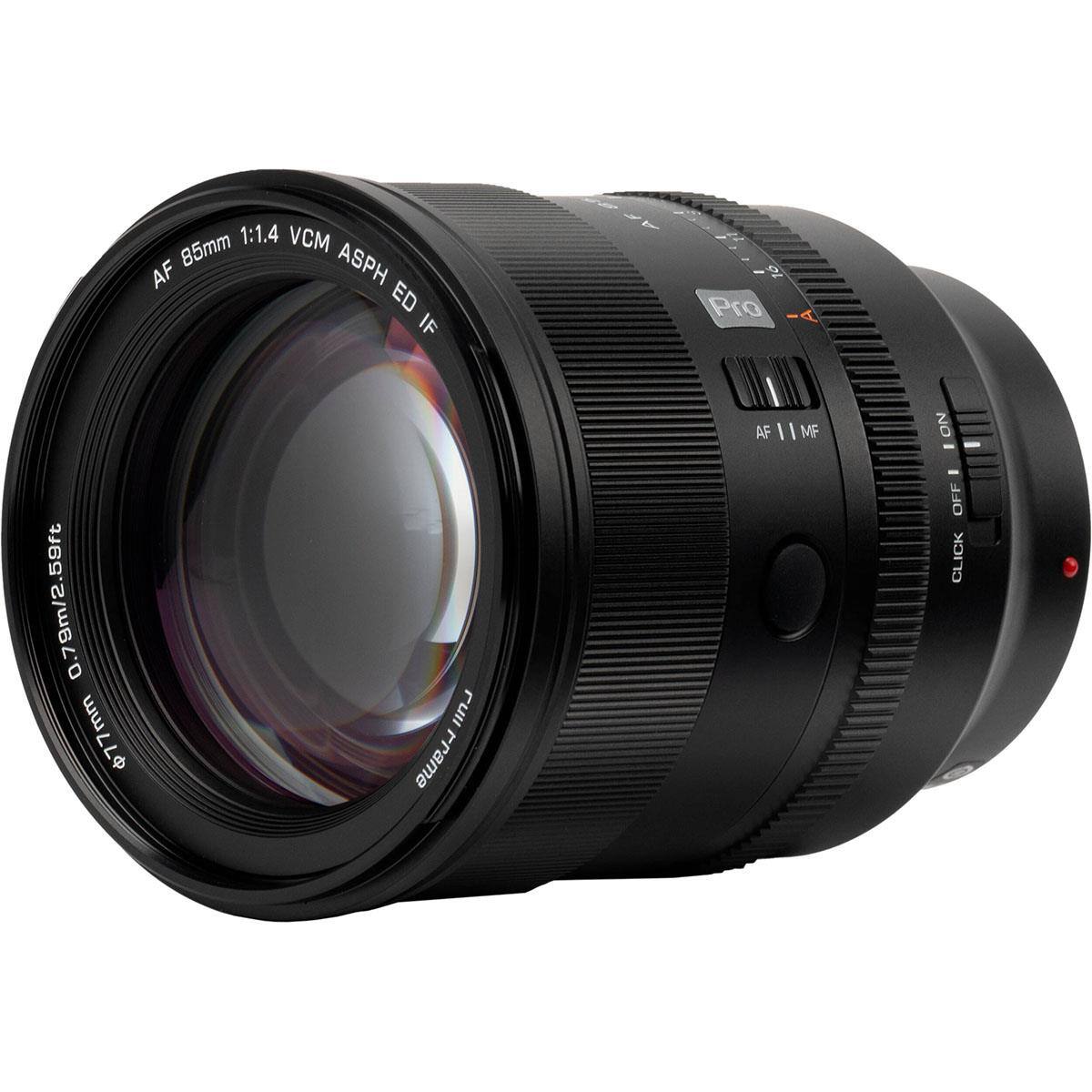 1:1.4 VCM AF 85mm ASPH ED IF  
fatawis.co..o  
77mm  
Full Frame  
Pro 16 AF MF  
ON - OFF CLICK