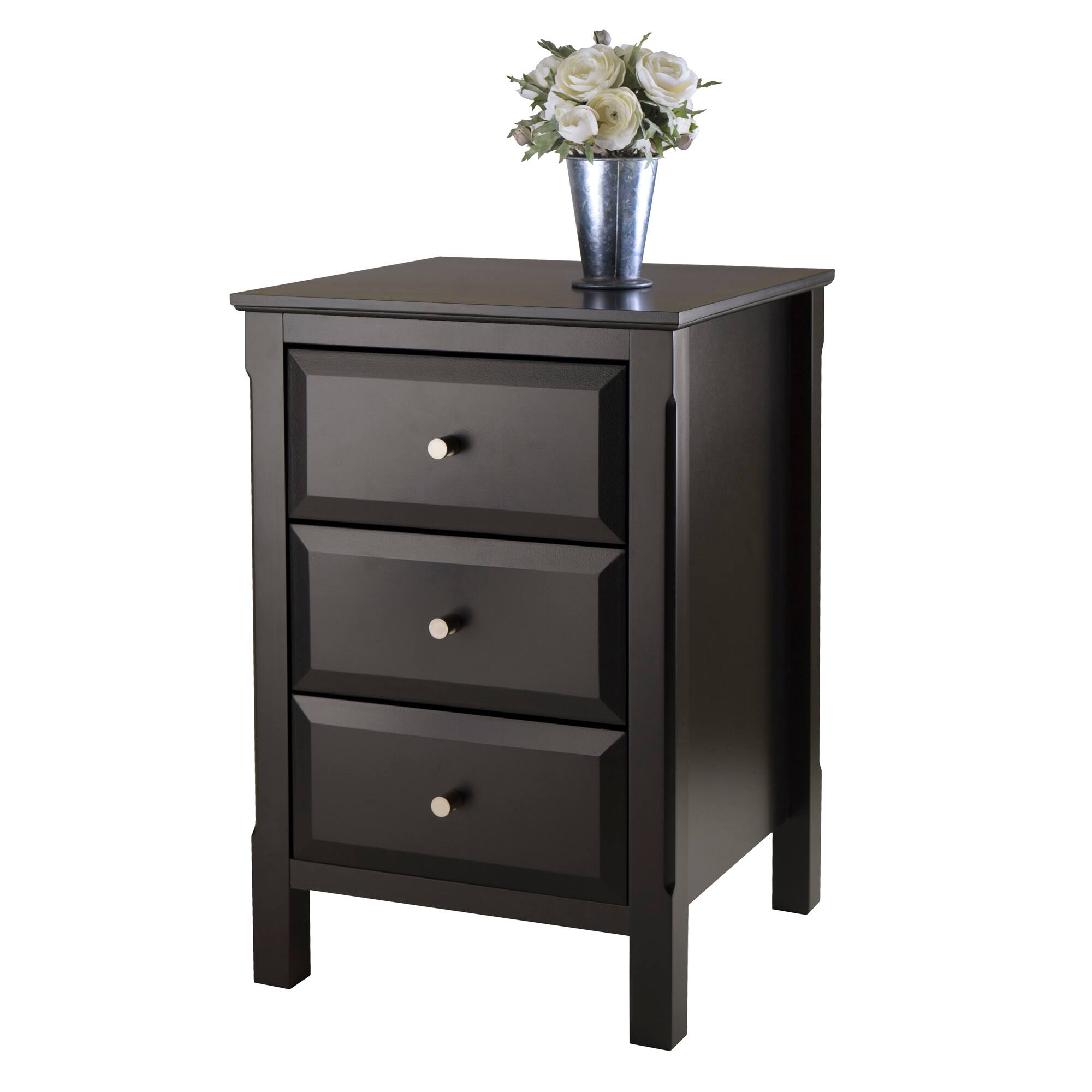Alt View 2. Winsome Wood - Timmy Accent Table, Nightstand - Black.