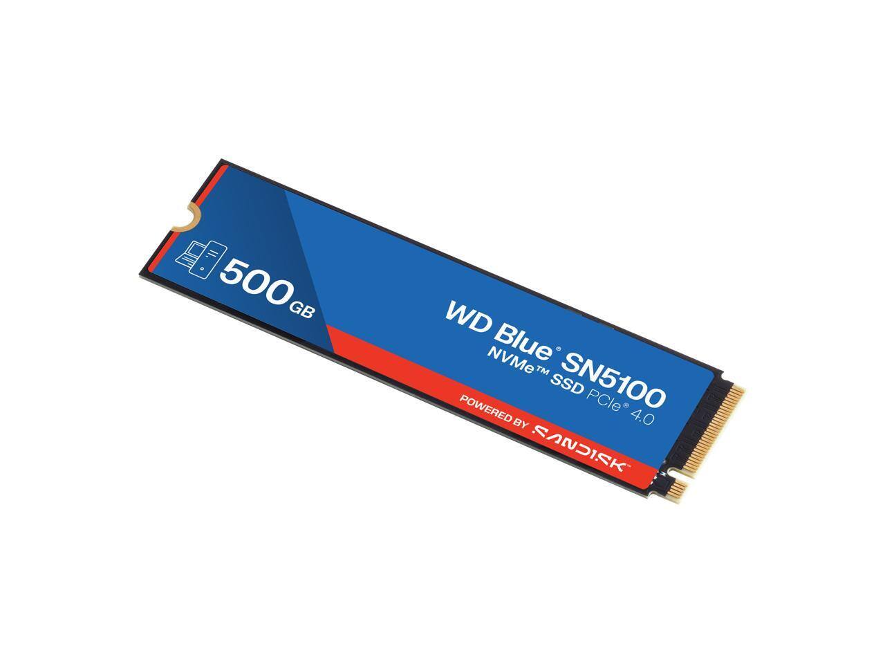 SanDisk WD Blue SN5100 M.2 2280 500GB PCI Express 4.0 x4 3D NAND