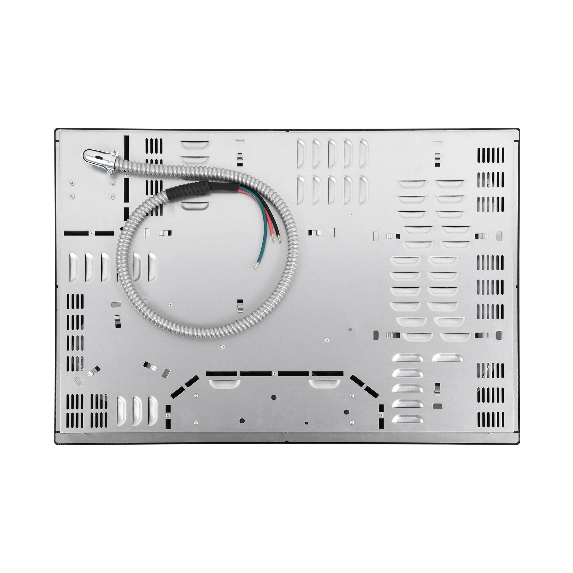 Alt View 9. COSMO - COS-304TBECC 30 in. Electric Ceramic Glass Cooktop, 4 Burners, Triple Zone Element, Sync Burners, Touch Controls - Black.