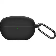 Front. SaharaCase - Venture Series Silicone Case for Sony WF-1000XM5 True Wireless Headphones - Black.