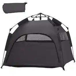 Pawhut - Up Dog Tent for Extra Large and Large Dogs with Carry Bag, for Beach, Backyard, Home