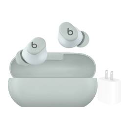 Beats - Solo Buds True Wireless Earbuds + Power Adapter - Gray