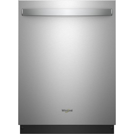 Whirlpool – 24″ Built-In Dishwasher with Tub – Stainless steel