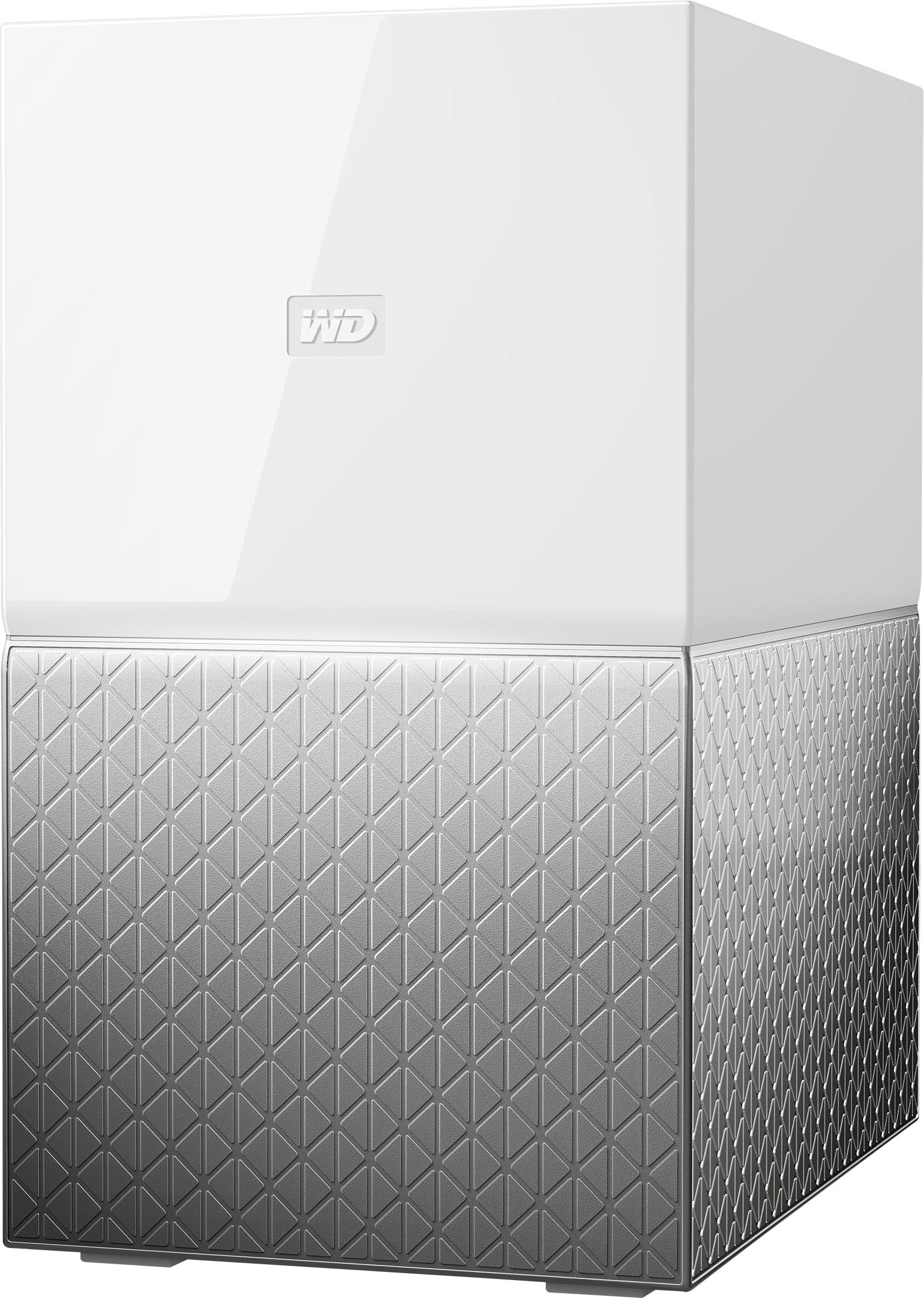 WD My Cloud Home Duo 2-Bay 8TB Personal Cloud White WDBMUT0080JWT-NESN Best Buy