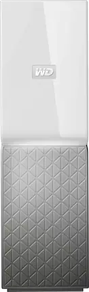 Front. WD - My Cloud Home 4TB Personal Cloud - White.