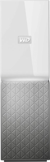 Front Zoom. WD - My Cloud Home 4TB Personal Cloud - White.