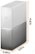 Angle Zoom. WD - My Cloud Home 4TB Personal Cloud - White.