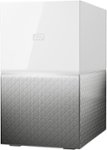 Front Zoom. WD - My Cloud Home Duo 4TB 2-Bay Personal Cloud - White.