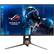Front. ASUS - ROG Swift 24.5" LCD FHD G-SYNC Monitor - Dark Gray/Plasma Copper.