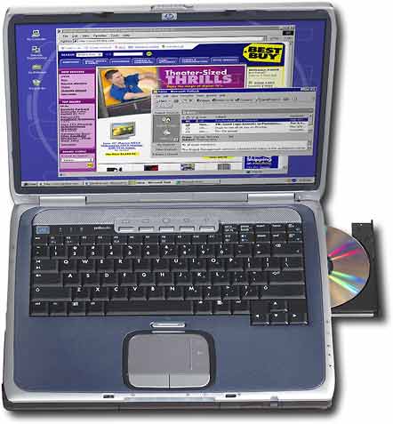 Alt View Standard 1. Hewlett-Packard - Pavilion 2500+ Notebook.