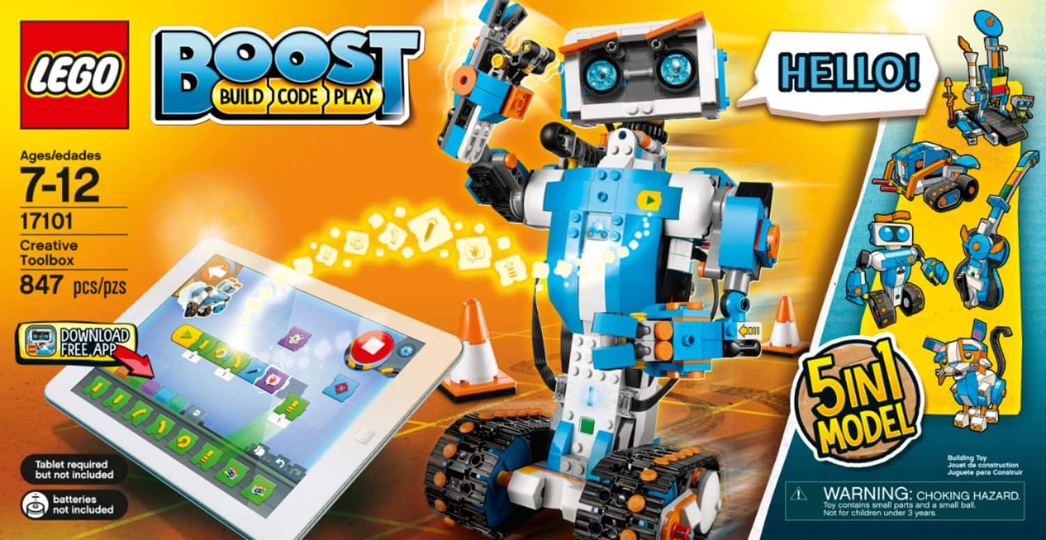 Front. LEGO - BOOST Creative Toolbox Building Set 17101.