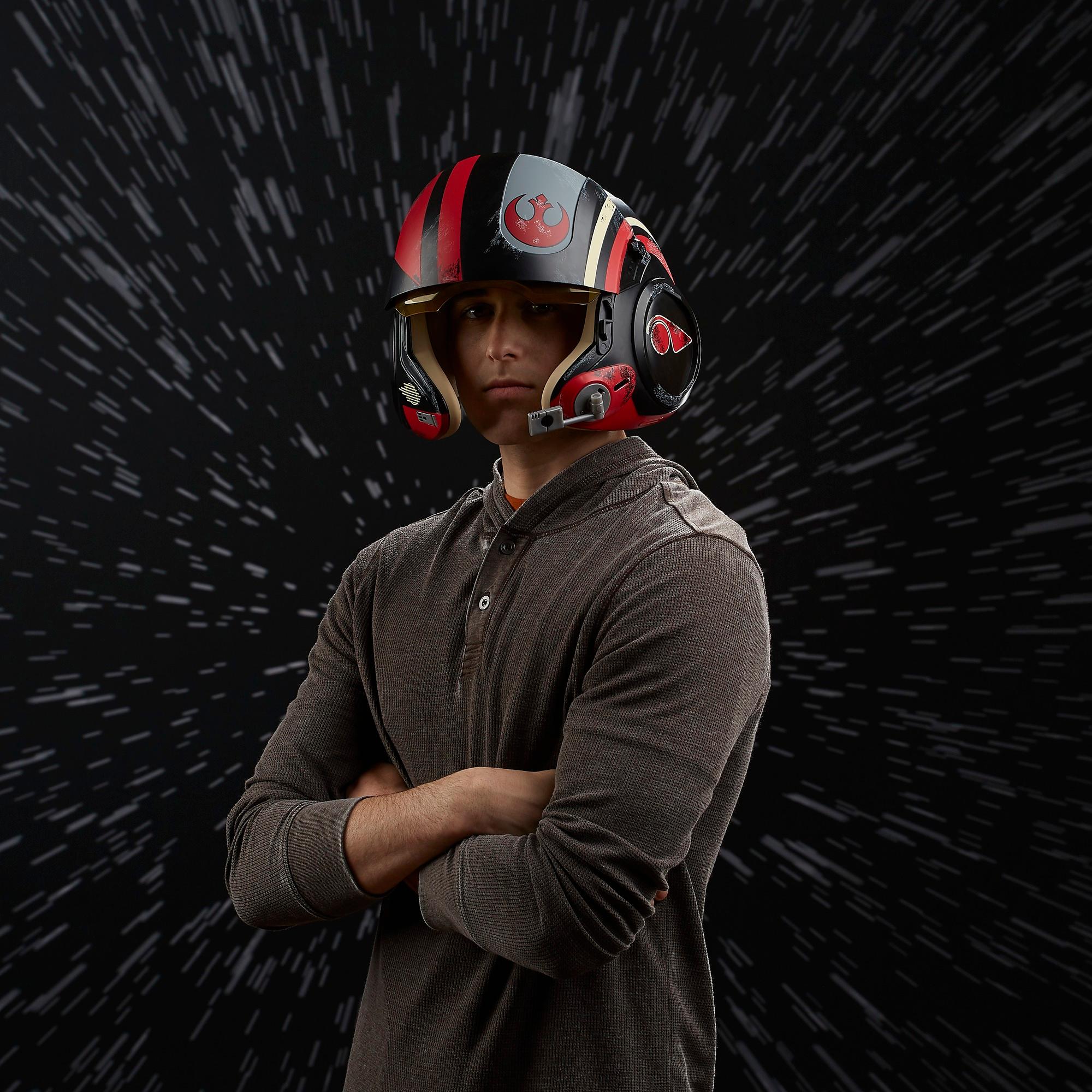 Star Wars C1441 The Black Series Poe Dameron Electronic X-Wing Helmet for sale online