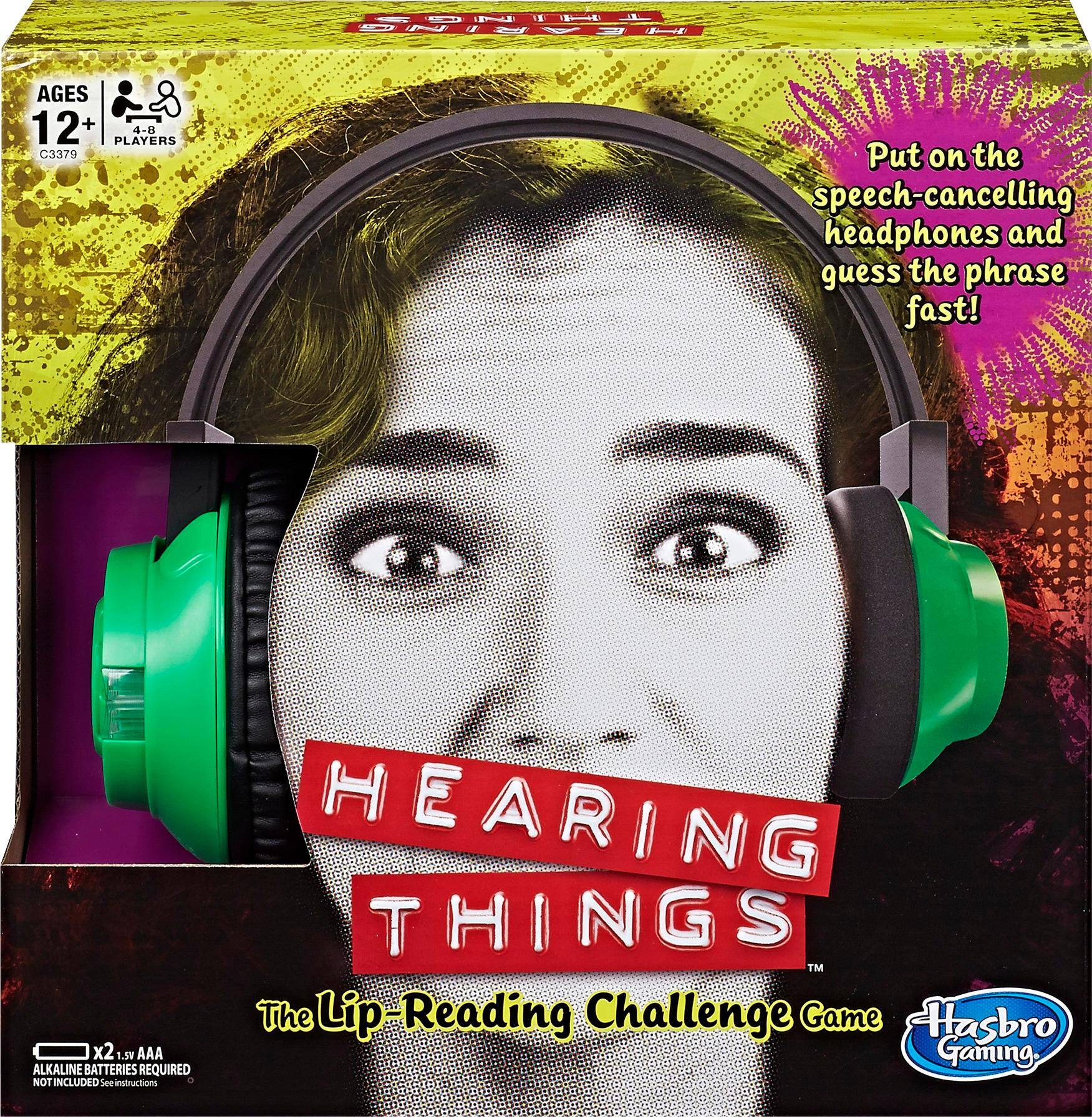 Front. Hasbro Games - Hearing Things Game.