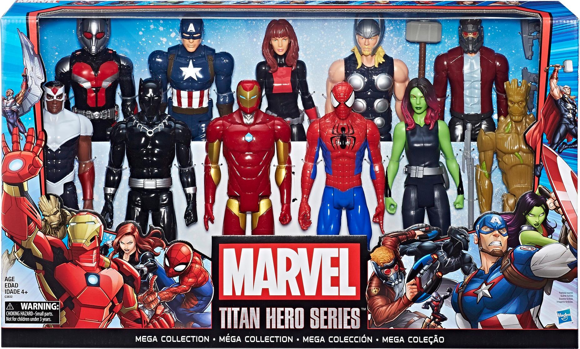 Best Buy Hasbro Marvel Titan Hero Series Mega Collection Multi C3832