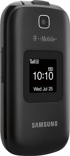 Alt View Standard 4. Samsung - T159 Cell Phone - Black (T-Mobile).