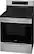Left. Frigidaire - Gallery 5.4 Cu. Ft. Self-Cleaning Freestanding Electric Induction Convection Range.