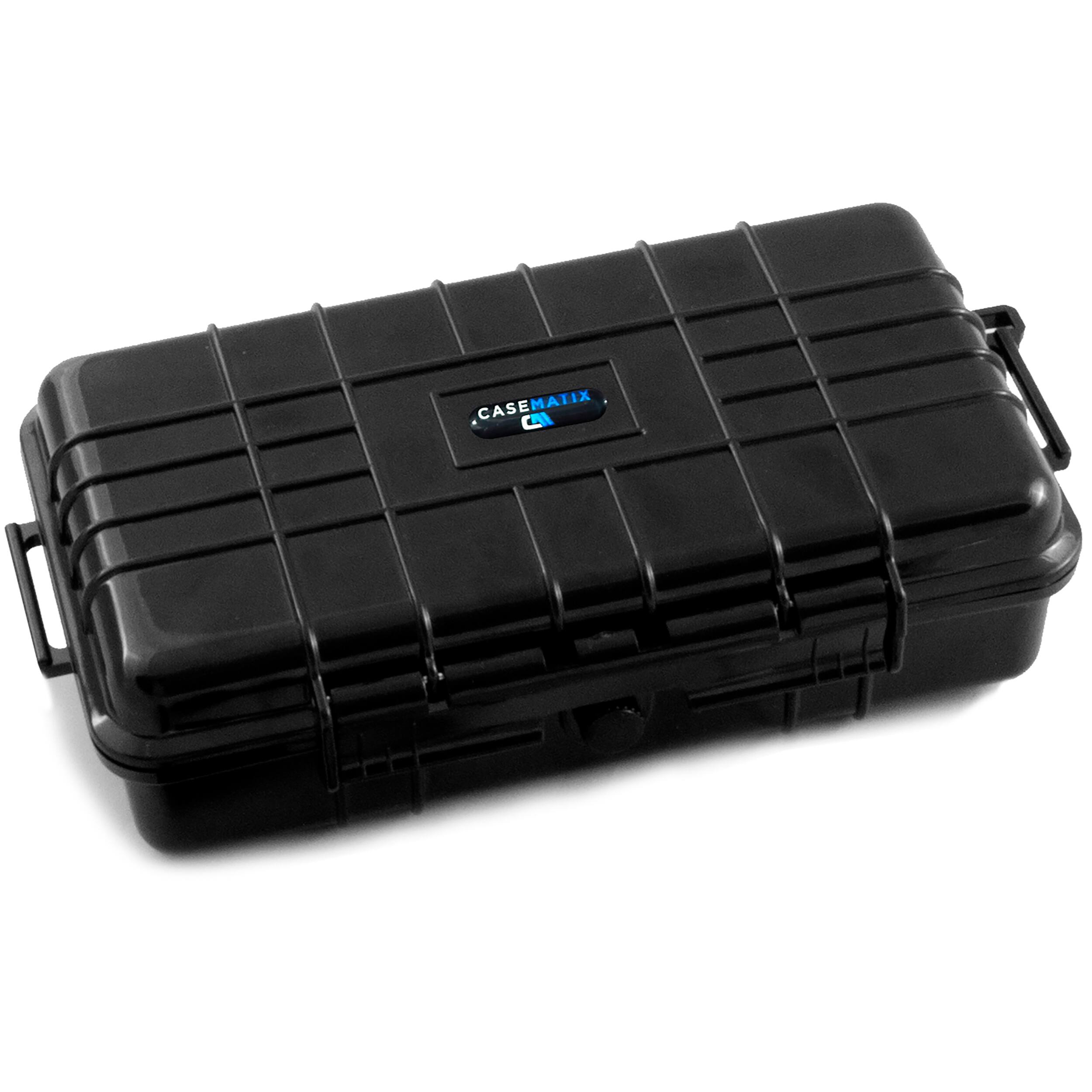 Alt View 3. CASEMATIX - Hard Case for Square Handheld Portable Credit Card Machine Point of Sale Card Reader — Waterproof Travel Case.