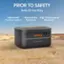 Prior to Safety: Safe All the Way
Advanced Shock & Fire Resistant
High Temperature Cooling System
Resistant Resistant 100 Jackery 1000 Plus Battery