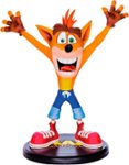 Front. First 4 Figures - Crash Bandicoot 9" PVC Painted Statue - Brown/Red/White/Blue.