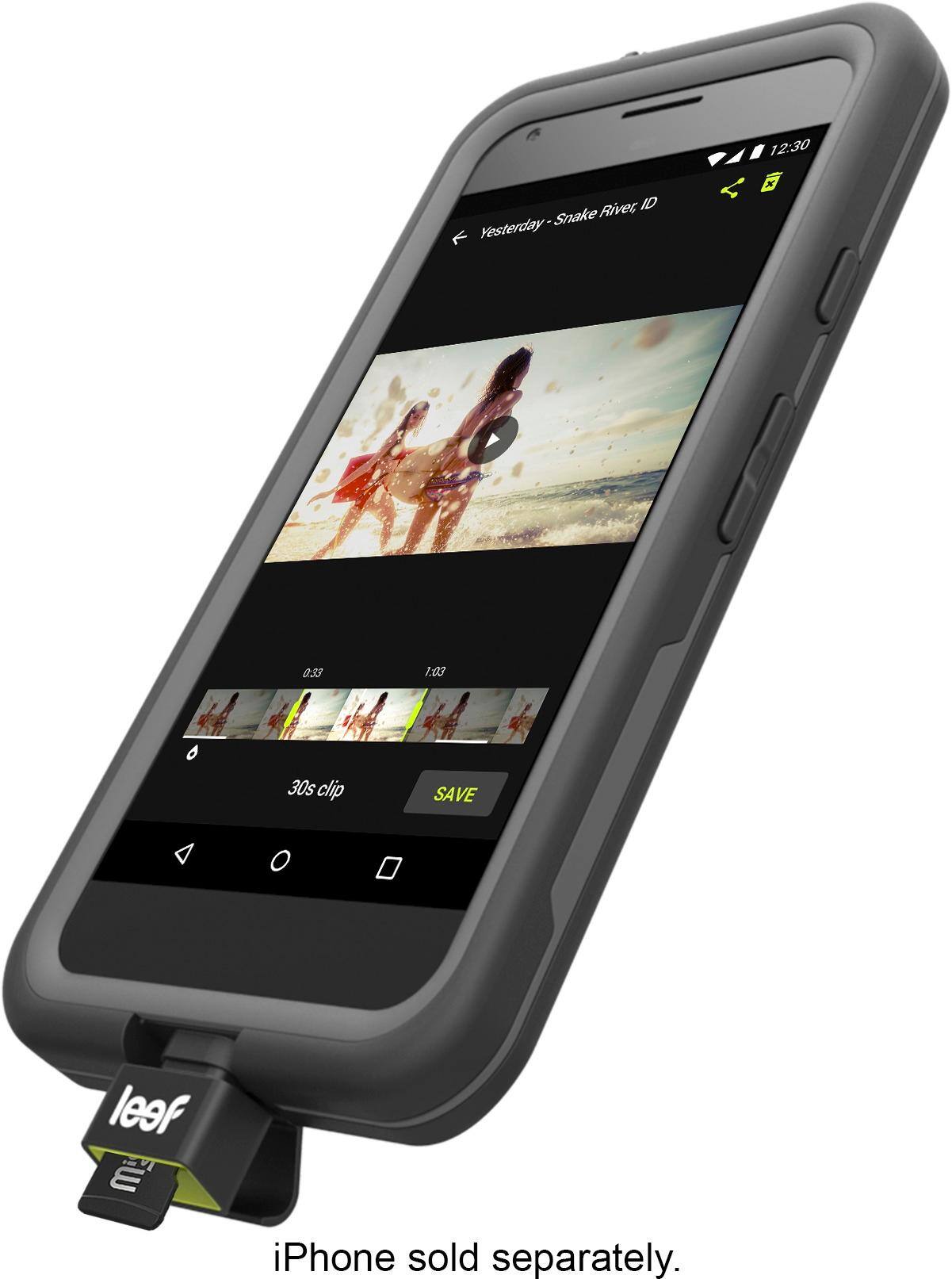 Best Buy: Leef iAccess 3 Lightning MicroSD Card Reader 49314BBR