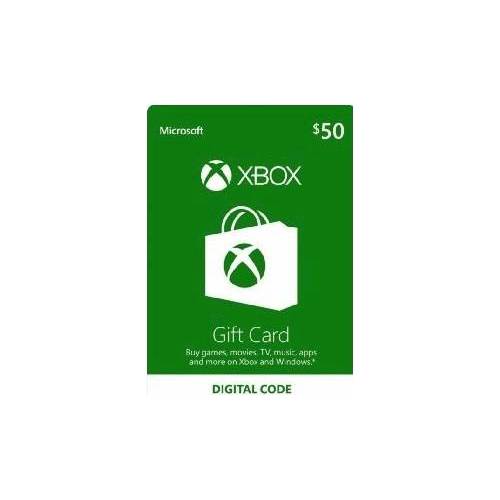  Microsoft - Xbox $50 Gift Card