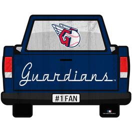 Fan Creations - Cleveland Guardians 12'' x 12'' Truck Back D-cor - Multicolor