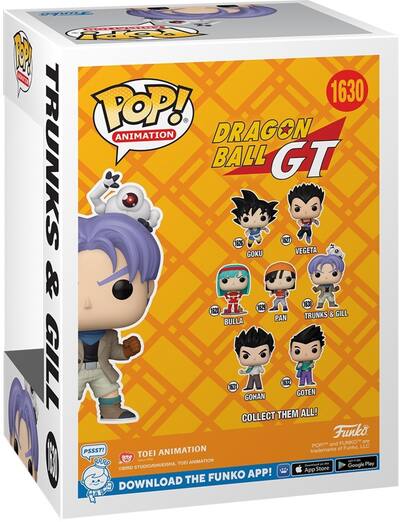 Funko POP! Anime: Dragon Ball GT Trunks & Gill COLLECTIBLES Funko POP! Anime: Dragon Ball GT Trunks & Gill COLLECTIBLES