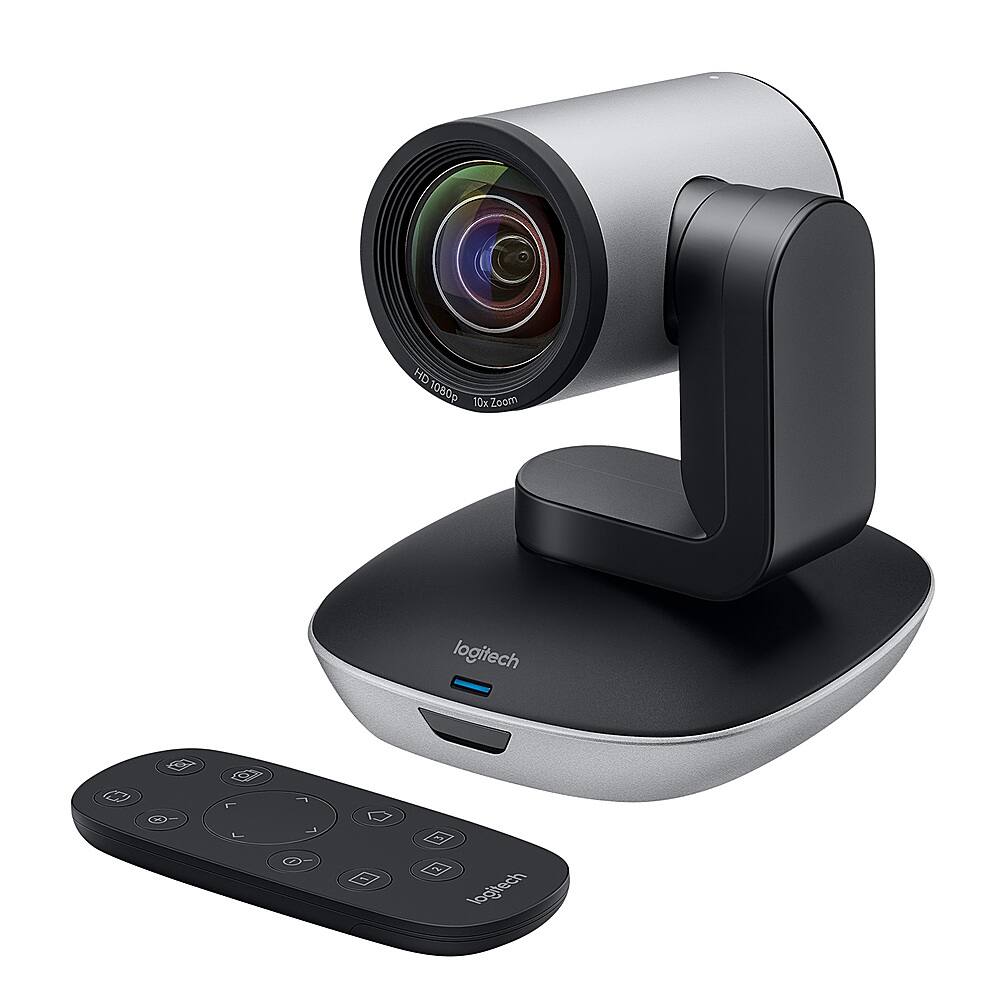 Alt View 14. Logitech - PTZ Pro 2 HD 1080p Video Camera with Enhanced Pan/Tilt and Zoom - Black.
