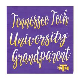 Jardine - Tennessee Tech Golden Eagles 10'' x 10'' Grandparent Plaque - Purple
